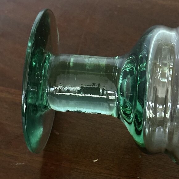 Vintage Williams-Sonoma Vert Light Green 6in Wine Glass 2004 RARE FIND Set Of 4 - Picture 9 of 12